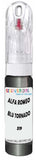 10ml–30ml touch-up kit for Alfa Romeo Giulietta Sprint chips and scratches, precise colour match to Blu Tornado 319
