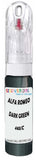 10ml–30ml touch-up kit for Alfa Romeo Giulia chips and scratches, precise colour match to Dark Green Pearl 463/C