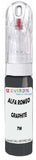 10ml–30ml touch-up kit for Alfa Romeo Giulietta Ti chips and scratches, precise colour match to Graphite Grey 716