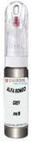 10ml–30ml touch-up kit for Alfa Romeo All chips and scratches, precise colour match to Grey Magnesio Metallic 318/B