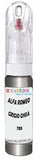 10ml–30ml touch-up kit for Alfa Romeo Alfa 90 chips and scratches, precise colour match to Grigio Ghisa Met Opaco 703