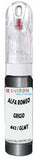 10ml–30ml touch-up kit for Alfa Romeo 164 chips and scratches, precise colour match to Grigio Lothar Metallic 642 / GLMT