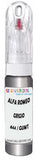 10ml–30ml touch-up kit for Alfa Romeo 164 chips and scratches, precise colour match to Grigio Nuvola Metallic 644 / GUMT