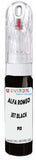 10ml–30ml touch-up kit for Alfa Romeo 164 chips and scratches, precise colour match to Jet Black 913