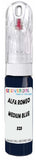 10ml–30ml touch-up kit for Alfa Romeo Spider chips and scratches, precise colour match to Medium Blue 323