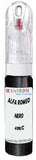 10ml–30ml touch-up kit for Alfa Romeo Giulia chips and scratches, precise colour match to Nero Vulcano Metallic 408/C