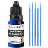 Touch Up Paint For Alfa Romeo Giulia Blu Anodizzato Blue 486B Blue Scratch Stone Chip 10Ml