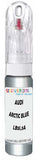 10ml–30ml touch-up kit for Audi A4 chips and scratches, precise colour match to Arctic Blue Silver Metallic LB5S,5A