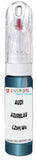 10ml–30ml touch-up kit for Audi A2 chips and scratches, precise colour match to Azurblau Perleffekt LZ5H,W4