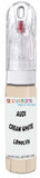10ml–30ml touch-up kit for Audi A6 chips and scratches, precise colour match to Cream White LR901,V5
