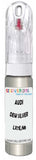 10ml–30ml touch-up kit for Audi Q3 chips and scratches, precise colour match to Dew Silver Metallic LX7E,N8