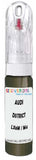 10ml–30ml touch-up kit for Audi Q5 Phev chips and scratches, precise colour match to District Green Metallic LX6M / M4