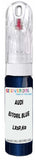10ml–30ml touch-up kit for Audi Rs6 chips and scratches, precise colour match to Estoril Blue Crystal Pearl LX5P,K0