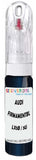 10ml–30ml touch-up kit for Audi S6 Limousine chips and scratches, precise colour match to Firmamentblau Metallic LX5B / 5U