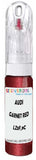 10ml–30ml touch-up kit for Audi A5 Cabrio chips and scratches, precise colour match to Garnet Red Metallic LZ3F,9C