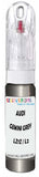 10ml–30ml touch-up kit for Audi Gt Coupe chips and scratches, precise colour match to Gemini Grey Metallic LZ7Z / L2