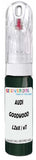 10ml–30ml touch-up kit for Audi S1 Sportback chips and scratches, precise colour match to Goodwood Green Pearl LZ6X / 6T