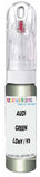 10ml–30ml touch-up kit for Audi Gt Coupe chips and scratches, precise colour match to Green Metallic LD6Y / Y3