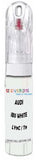 10ml–30ml touch-up kit for Audi Q5 Hybrid Quattro chips and scratches, precise colour match to Ibis White LY9C / T9