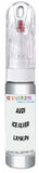 10ml–30ml touch-up kit for Audi Q5 chips and scratches, precise colour match to Ice Silver Metallic LX7W,P5