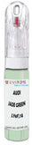 10ml–30ml touch-up kit for Audi A3 chips and scratches, precise colour match to Jade Green LY6F,7A