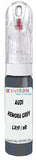 10ml–30ml touch-up kit for Audi E-Tron chips and scratches, precise colour match to Kemora Grey Metallic LX7F / 8R