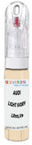 10ml–30ml touch-up kit for Audi A4 Avant chips and scratches, precise colour match to Light Ivory LR115,V9