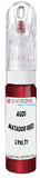 10ml–30ml touch-up kit for Audi A5 Coupe chips and scratches, precise colour match to Matador Red Metallic LY3S,T7