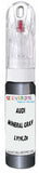 10ml–30ml touch-up kit for Audi A3 chips and scratches, precise colour match to Mineral Gray Metallic LY7K,Z8