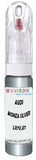 10ml–30ml touch-up kit for Audi A5 chips and scratches, precise colour match to Monza Silver Metallic LX7V,U7