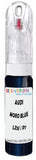 10ml–30ml touch-up kit for Audi S4 Cabrio chips and scratches, precise colour match to Moro Blue Pearl Effect LZ5J / P7