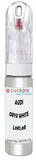10ml–30ml touch-up kit for Audi Q7 chips and scratches, precise colour match to Oryx White Pearl Metallic L0K1,0R