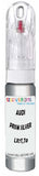 10ml–30ml touch-up kit for Audi A4 chips and scratches, precise colour match to Prism Silver Crystal Pearl LX7T,T0