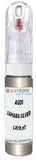 10ml–30ml touch-up kit for Audi Tt Coupe chips and scratches, precise colour match to Sahara Silver Metallic LX7X,9T