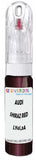 10ml–30ml touch-up kit for Audi A5 Cabrio chips and scratches, precise colour match to Shiraz Red Metallic LY4S,3A