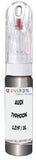 10ml–30ml touch-up kit for Audi E-Tron chips and scratches, precise colour match to Typhoon Grey Metallic LZ7F / 2L