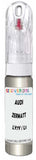 10ml–30ml touch-up kit for Audi Gt Coupe chips and scratches, precise colour match to Zermatt Silver Metallic LY7Y / L1