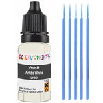 Touch Up Paint For Audi A2 Arktis White Ly9D White Scratch Stone Chip 10Ml
