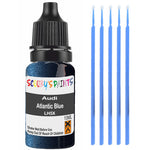 Touch Up Paint For Audi A6 Allroad Atlantic Blue Lh5X Blue Scratch Stone Chip 10Ml