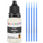 Touch Up Paint For Audi A6 Allroad Calla White Lr9A White Scratch Stone Chip 10Ml