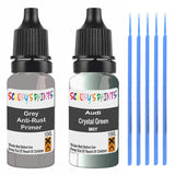 AUDI CRYSTAL GREEN M6Y EFFECT PRIMER