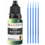Touch Up Paint For Audi A6 Green Collection Lc6W Green Scratch Stone Chip 10Ml