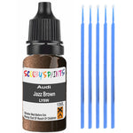 Touch Up Paint For Audi A8 Jazz Brown Ly8W Brown Scratch Stone Chip 10Ml