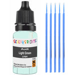 Touch Up Paint For Audi A6 Light Green Ly6H Green Scratch Stone Chip 10Ml