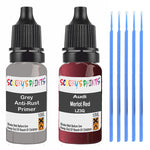 AUDI MERLOT RED LZ3Q EFFECT PRIMER