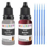 AUDI MERLOT RED LZ3Q EFFECT PRIMER
