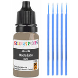 Touch Up Paint For Audi A6 Allroad Mocha Latte Svo Beige Scratch Stone Chip 10Ml