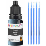 Touch Up Paint For Audi 80 Nautic Ly5Z Blue Scratch Stone Chip 10Ml