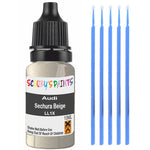 Touch Up Paint For Audi A3 Limousine Sechura Beige Ll1X Beige Scratch Stone Chip 10Ml