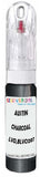 10ml–30ml touch-up kit for Austin Mini chips and scratches, precise colour match to Charcoal Black Metallic LVD,BLVC1207